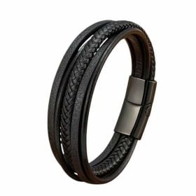 Bratara barbateasca piele TF242