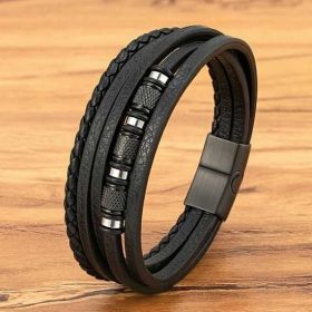 Bratara barbati Carbon Black B1897