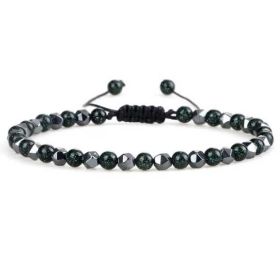 Bratara hematite si agata TF437