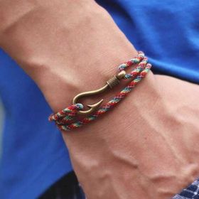 Bratara nautica cu snur colorat