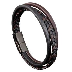 Bratara piele tip Fossil