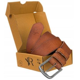 Curea piele maro barbati M32