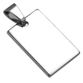 Pandantiv gravabil din inox B2594