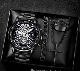Set cadou masculin cu ceas
