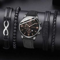 Set ceas si bratari negre